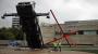 Construction crane falls on museum, everyone assumes it's a new sculpture