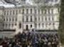 Party leaders join in VE Day ceremony