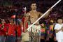 The Olympics' oiliest man shines in opening ceremony