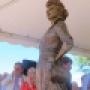 'Scary Lucy' no more: Town unveils new Lucille Ball statue